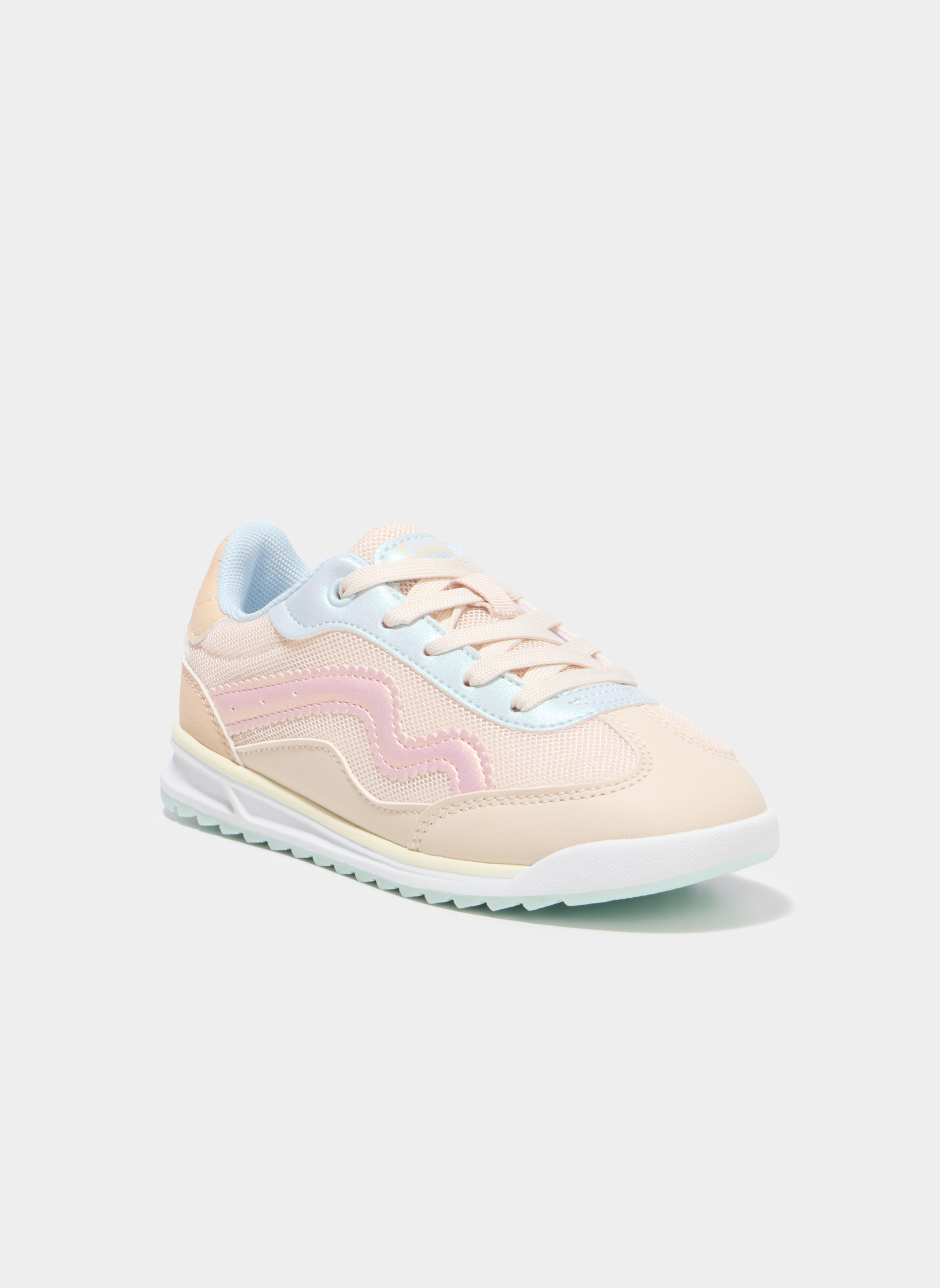 Baskets basses TSLIGHT_S_PF_TB_261 fille rose CREEKS Baskets basses TSLIGHT_S_PF_TB_261 fille rose Rose clair