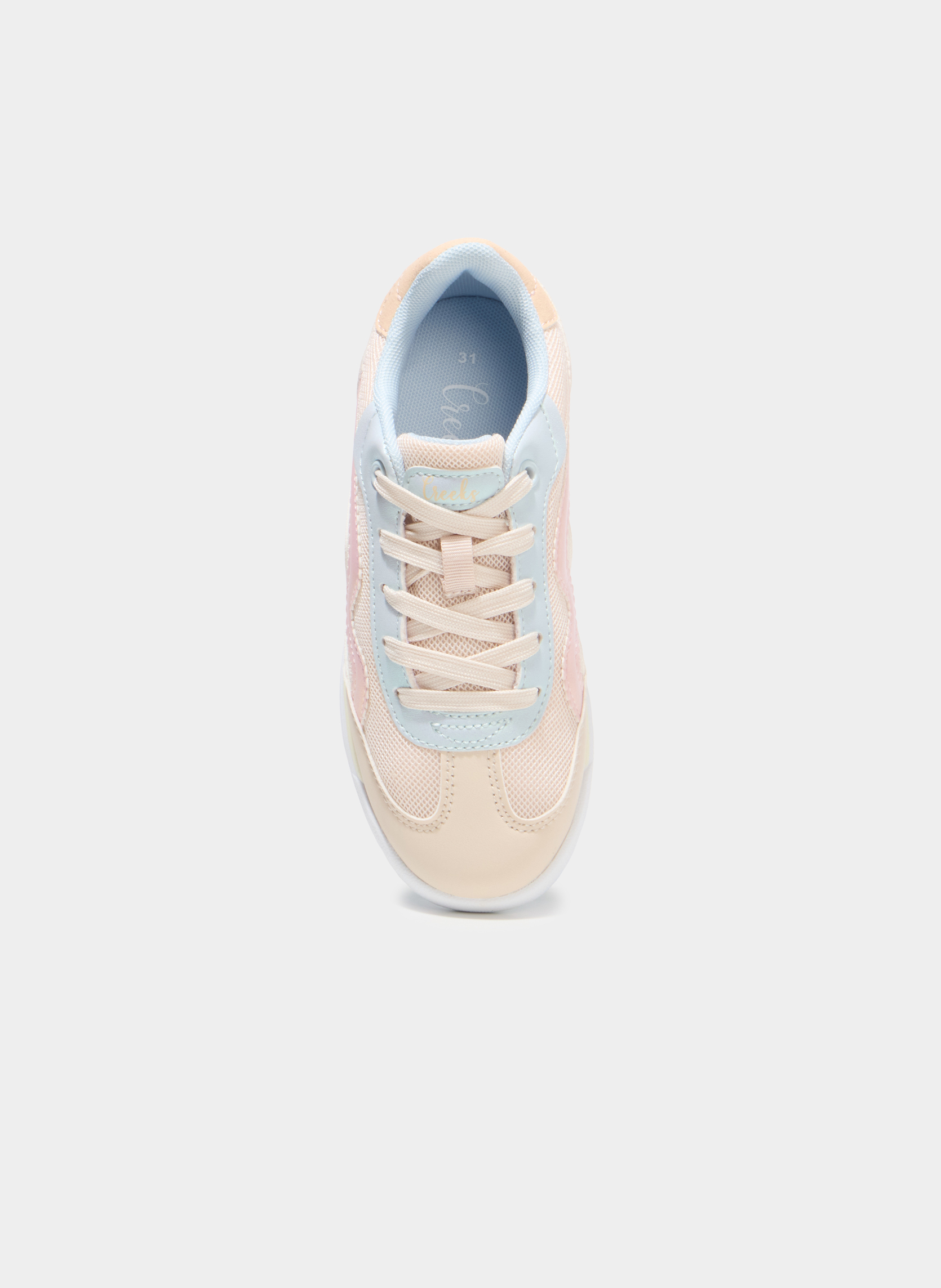 Baskets basses TSLIGHT_S_PF_TB_261 fille rose CREEKS Baskets basses TSLIGHT_S_PF_TB_261 fille rose Rose clair