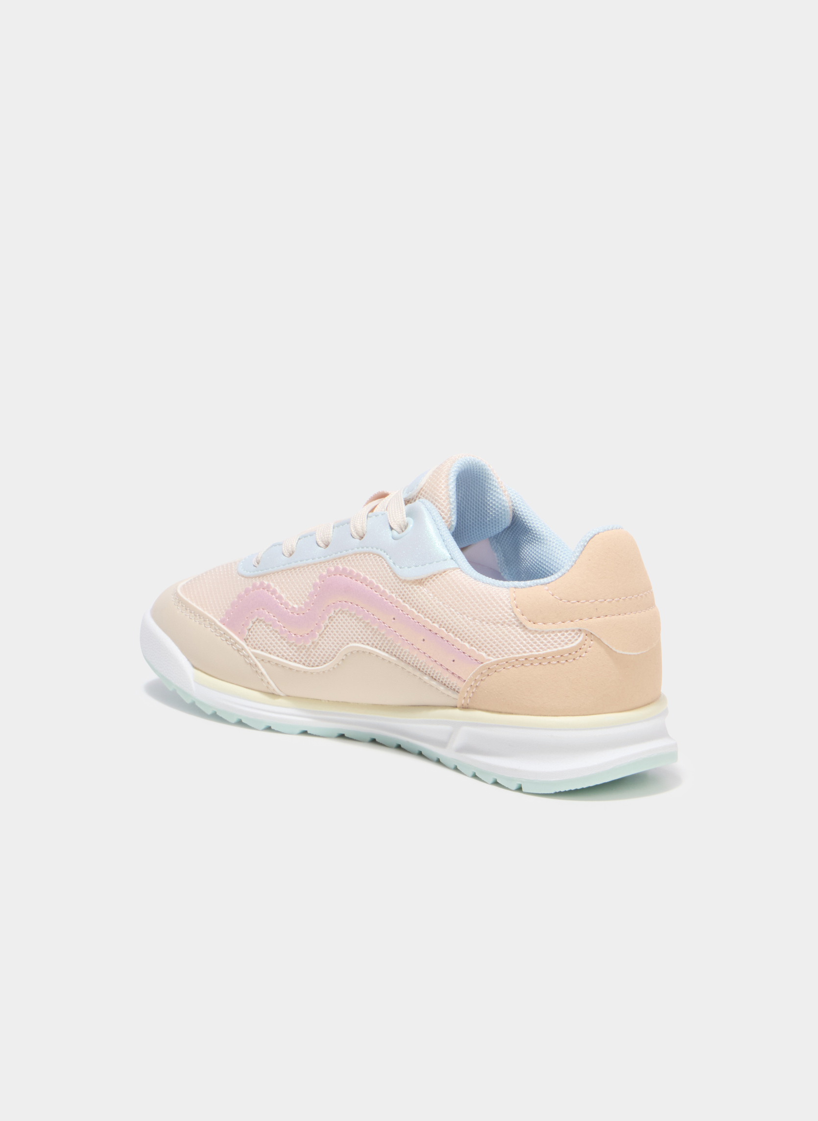 Baskets basses TSLIGHT_S_PF_TB_261 fille rose CREEKS Baskets basses TSLIGHT_S_PF_TB_261 fille rose Rose clair