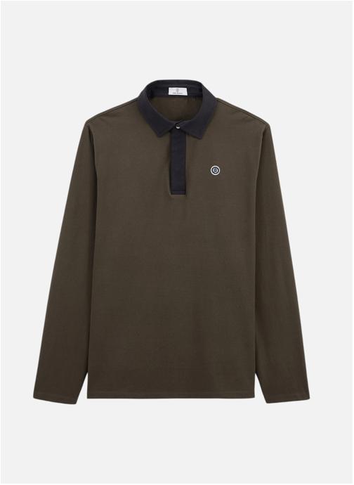 Serge Blanco Polos Polo ML homme marron