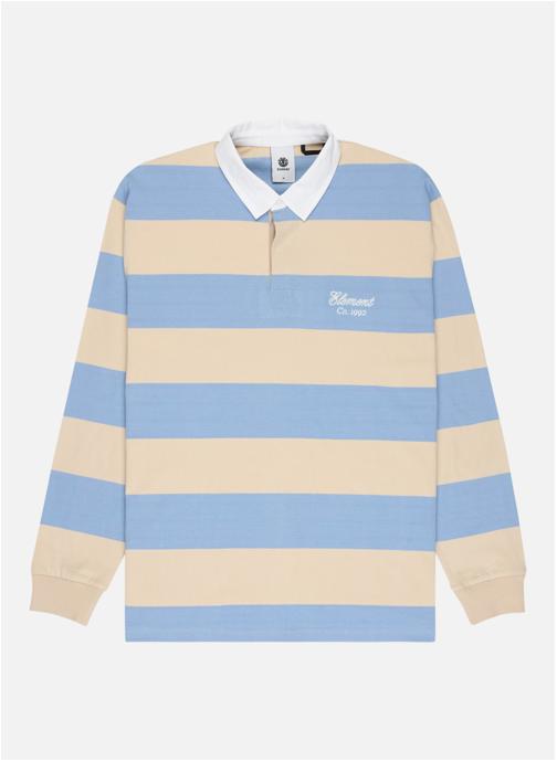 Element Polos Script homme bleu
