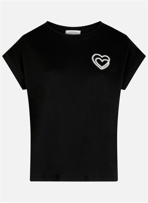 Morgan Tee-shirts T-shirts - 250603155639 - 261-Dimoi femme noir