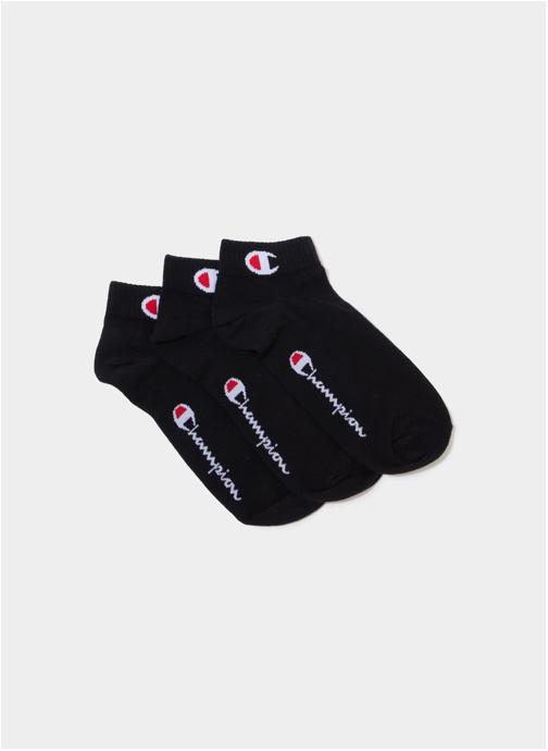 Champion Socquettes X3CHPN_QUARTER_HO homme noir