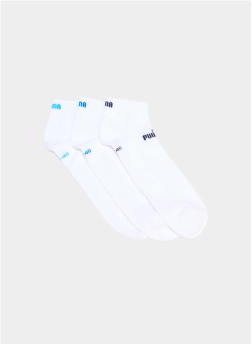 Puma Socquettes X3SOCQ_PUMA_QUARTER_HOMME homme blanc