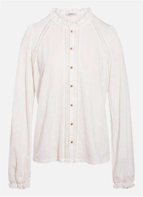 Morgan Chemises Chemisier droit - 261-Tsky femme blanc