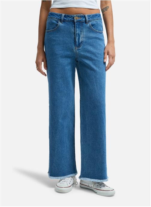 Billabong Jeans droit Be Free femme bleu