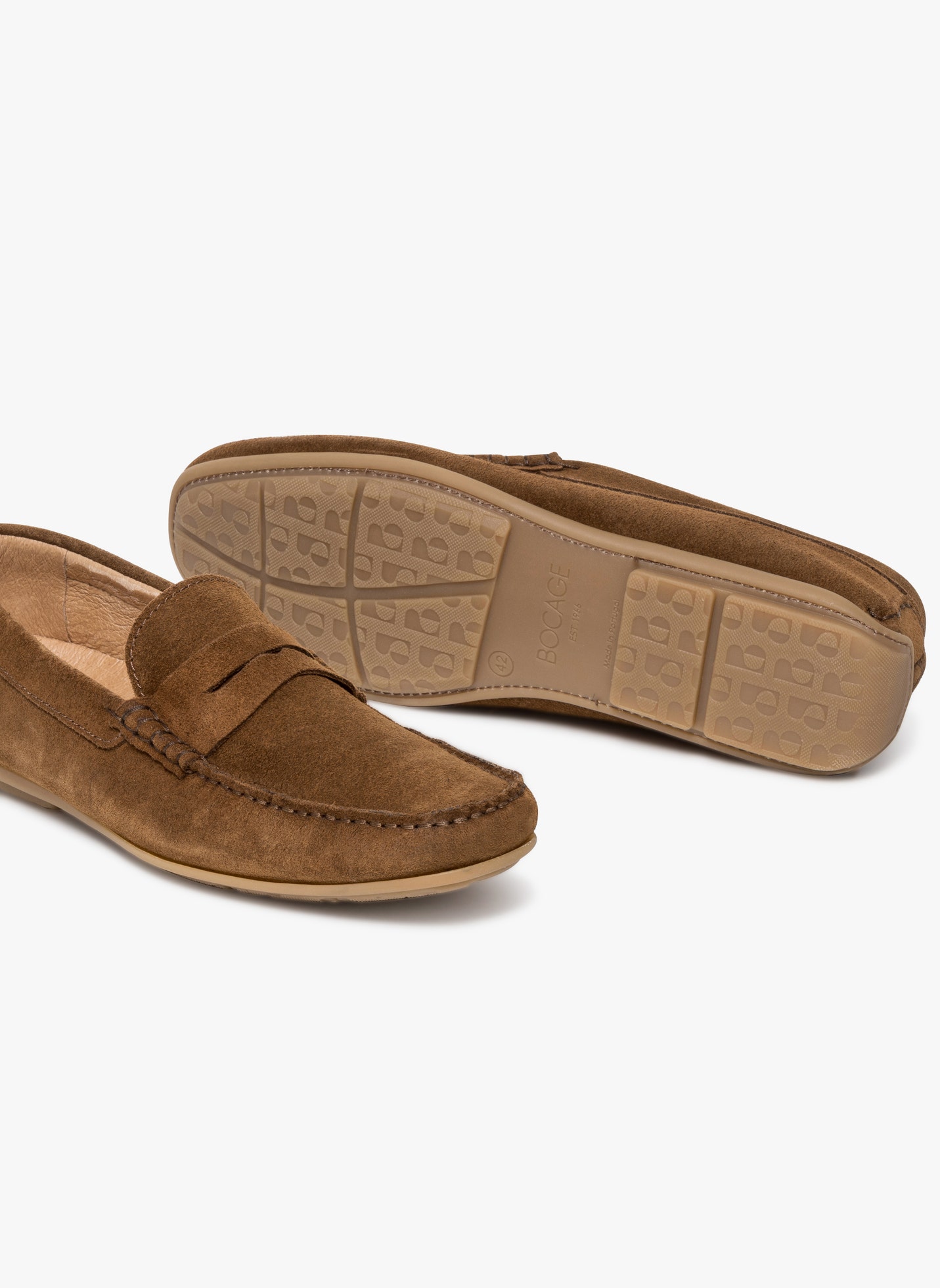 Mocassins HARRIS homme marron Bocage Mocassins HARRIS homme marron Cognac