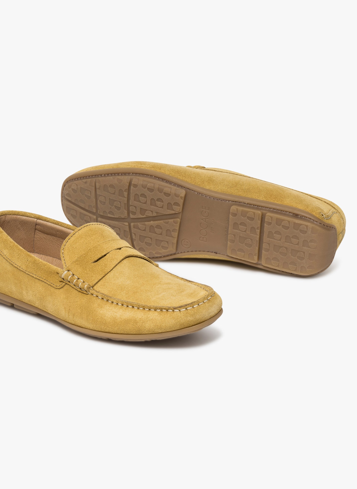 Mocassins HARRIS homme jaune Bocage Mocassins HARRIS homme jaune Jaune