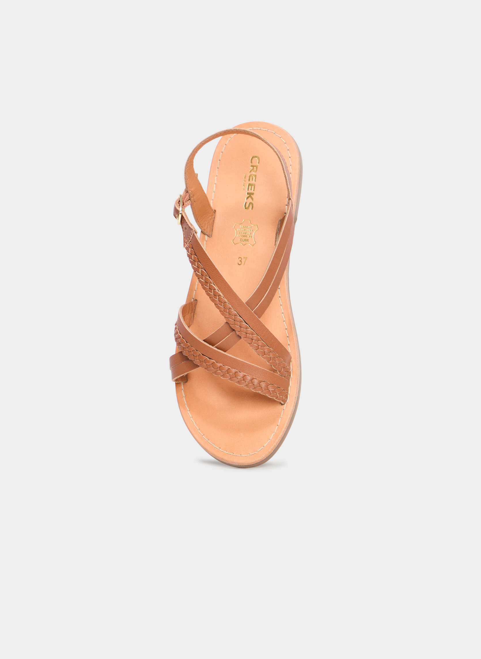 Sandales PACOMA_S_F_0_251 femme marron CREEKS Sandales PACOMA_S_F_0_251 femme marron Marron