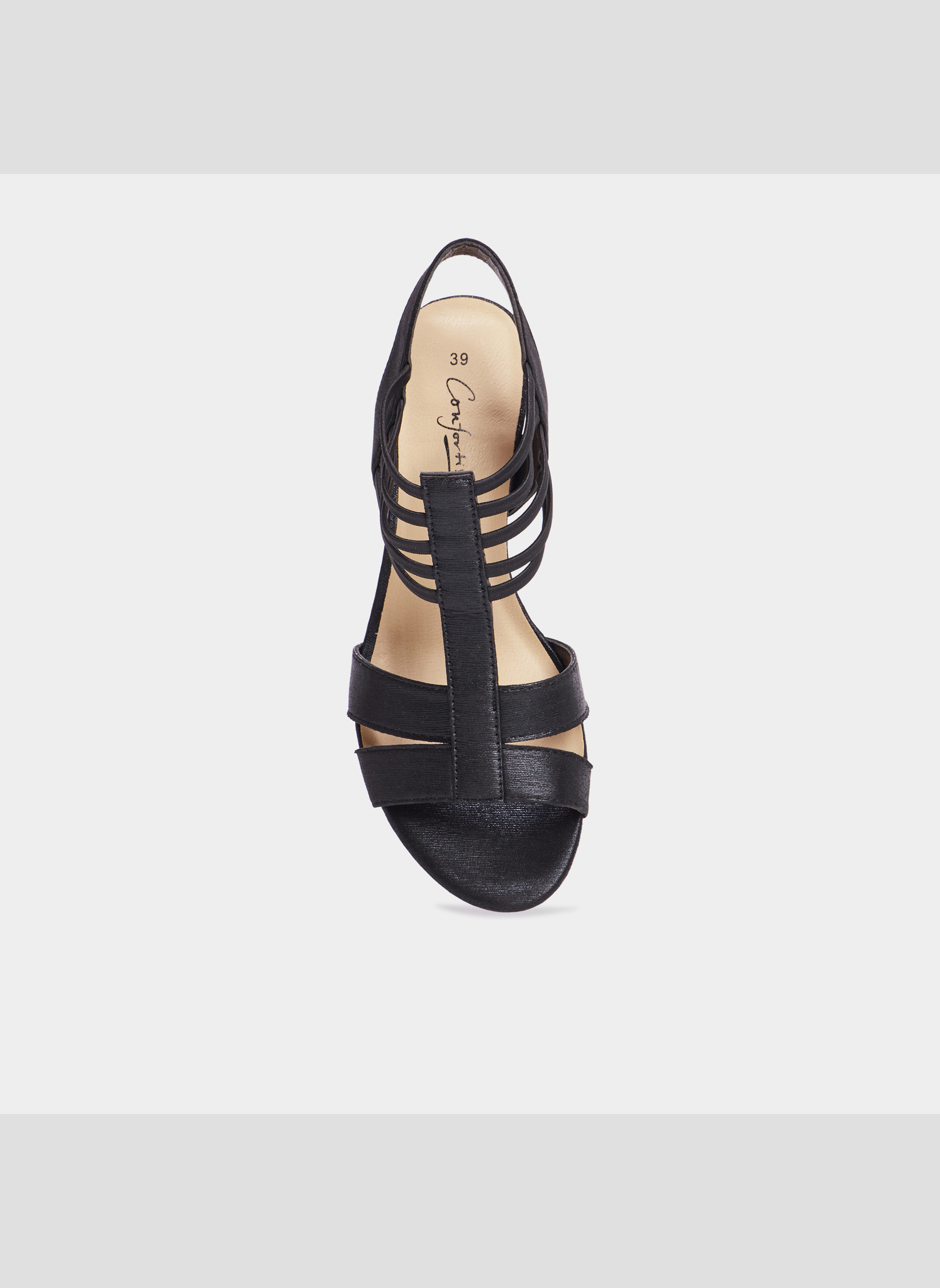 Sandales WAMOURE_S_F_SAND_3_241 femme noir CONFORTISSIMO Sandales WAMOURE_S_F_SAND_3_241 femme noir Noir
