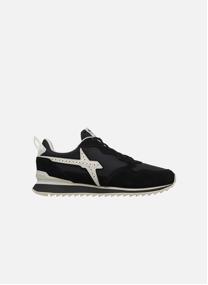 Baskets basses Sneakers JET-M. Vert- homme orange
