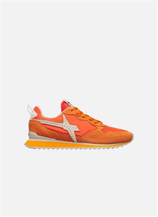 W6YZ Baskets basses Sneakers JET-M. Vert- homme orange