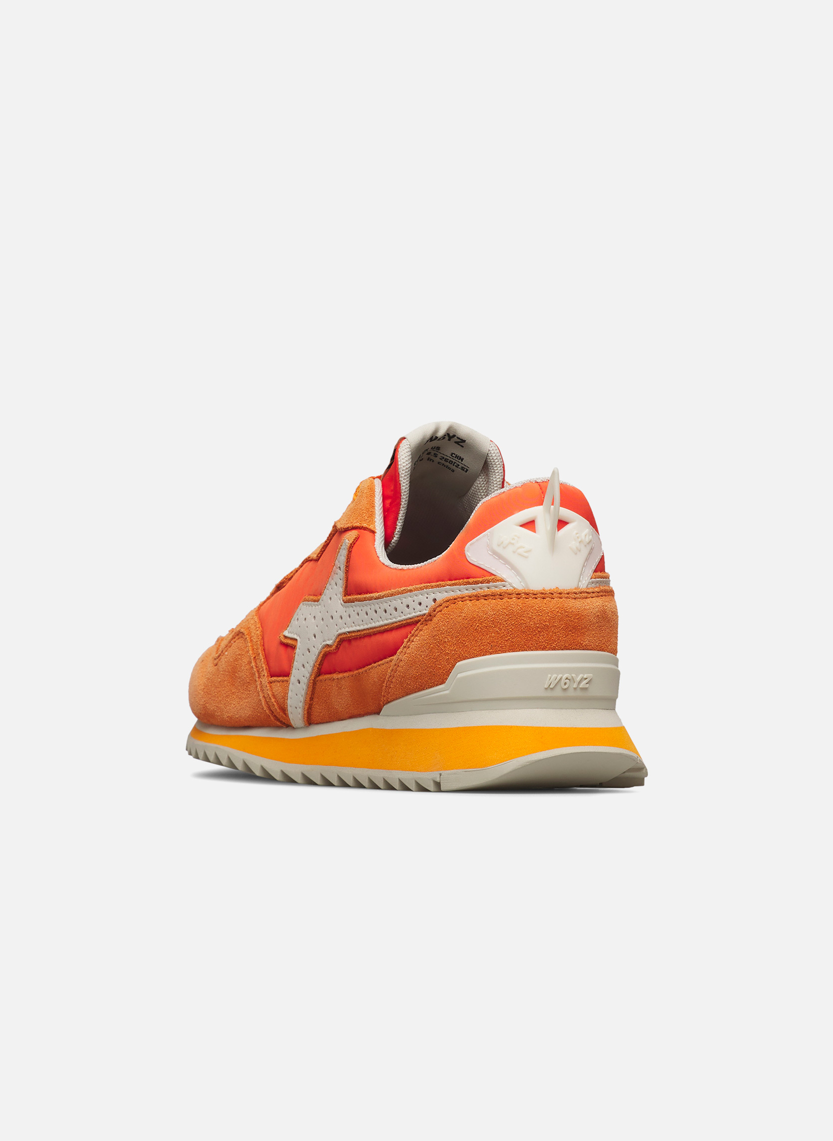 Baskets basses Sneakers JET-M. Vert- homme orange W6YZ Baskets basses Sneakers JET-M. Vert- homme orange Orange