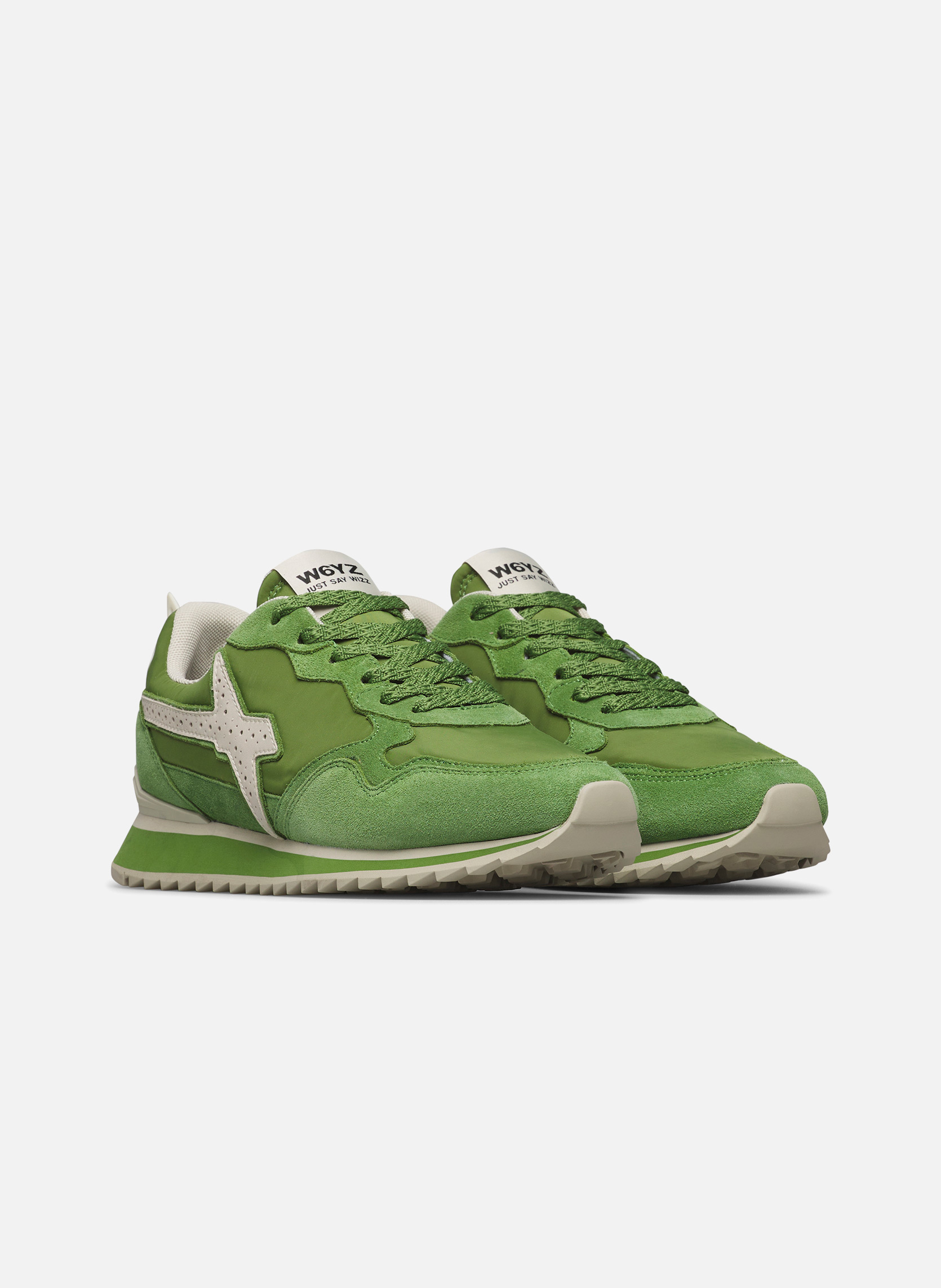 Baskets basses Sneakers JET-M. Vert- homme vert W6YZ Baskets basses Sneakers JET-M. Vert- homme vert Vert