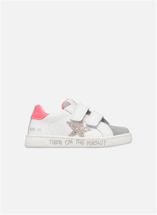 Naturino Baskets basses Sneakers PINN VL. Blanc-Gris-Fuchsia fille blanc