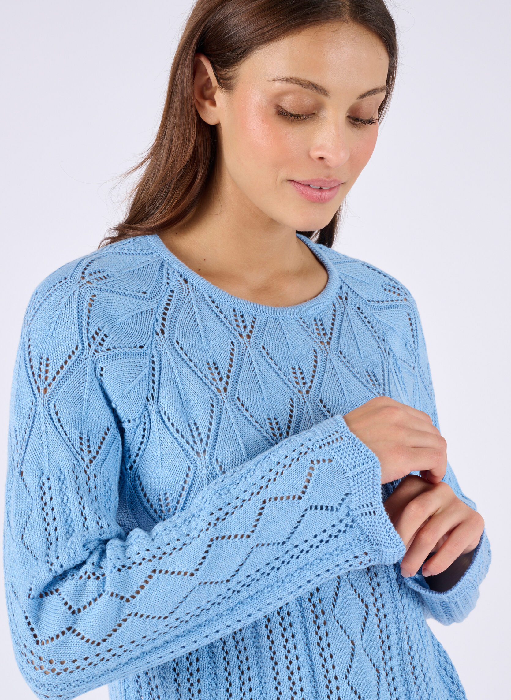 Pulls 82043 femme bleu Damart Pulls 82043 femme bleu Bleu