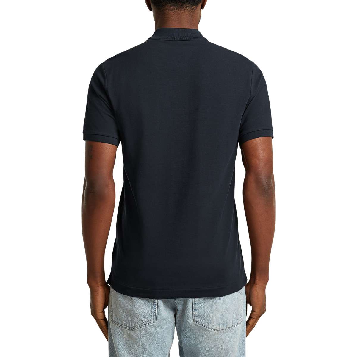 Polos Polo coton biologique droit - D11595-5864 homme bleu G-Star RAW Polos Polo coton biologique droit - D11595-5864 homme bleu Bleu