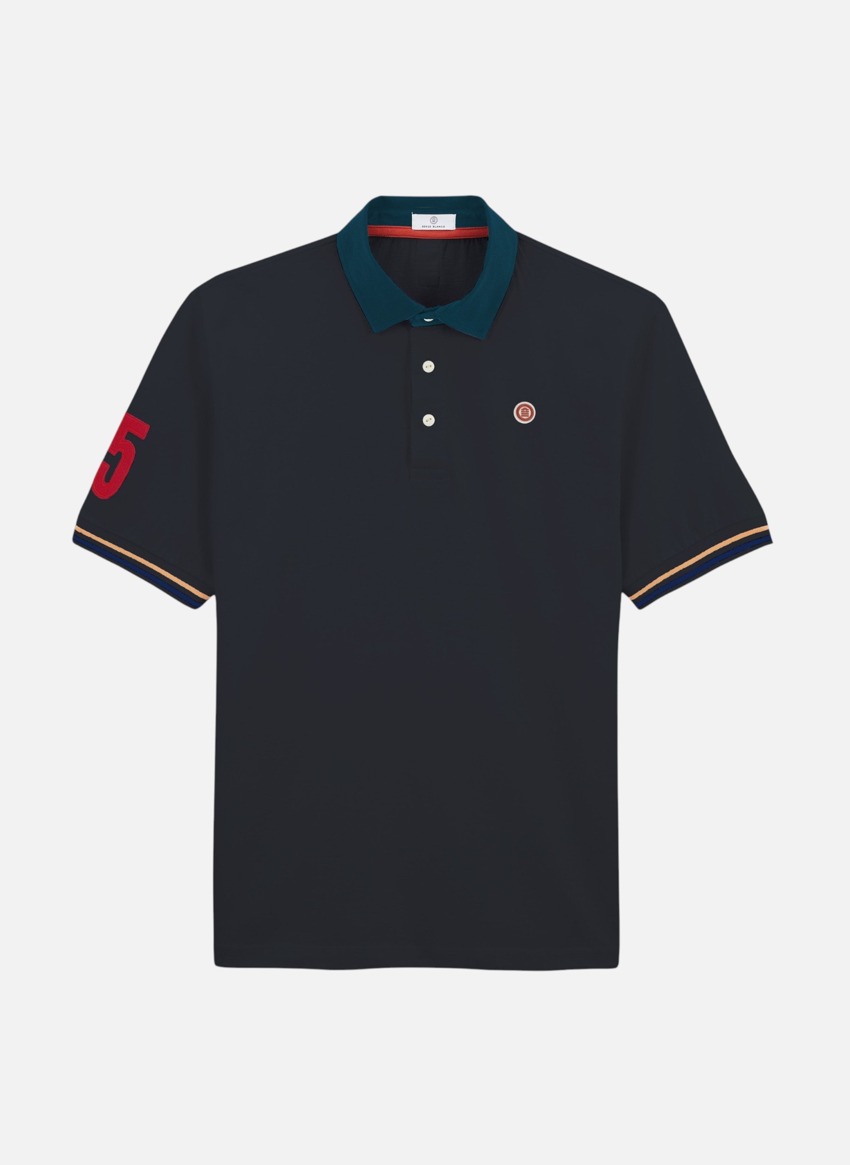 Polos 15 homme bleu Serge Blanco Polos 15 homme bleu Bleu marine