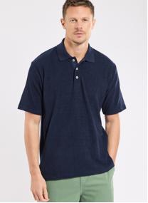 Polos Polo 74830 blanc homme bleu Armor Lux Polos Polo 74830 blanc homme bleu Bleu marine