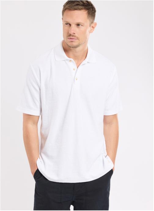 Armor Lux Polos Polo 74830 blanc homme blanc