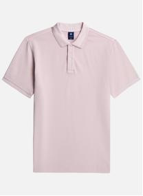Polos Polo coton biologique droit - D11595-D756 homme rose G-Star RAW Polos Polo coton biologique droit - D11595-D756 homme rose Rose