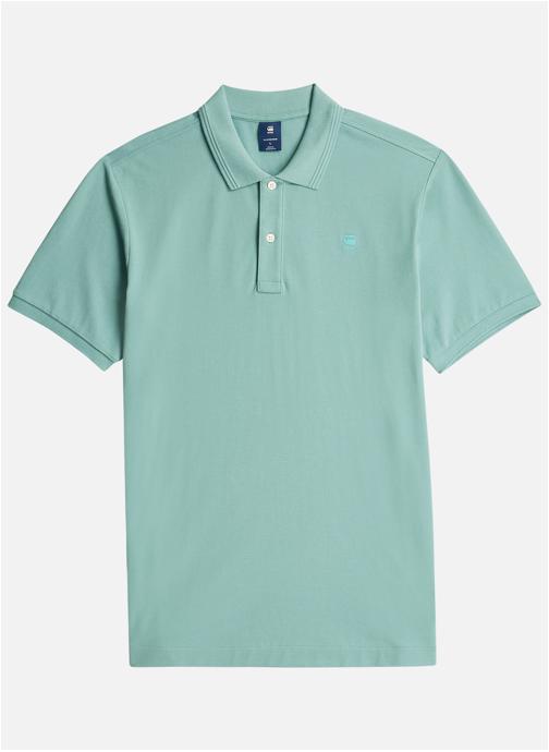 G-Star RAW Polos Polo coton biologique droit - D11595-5864 homme bleu