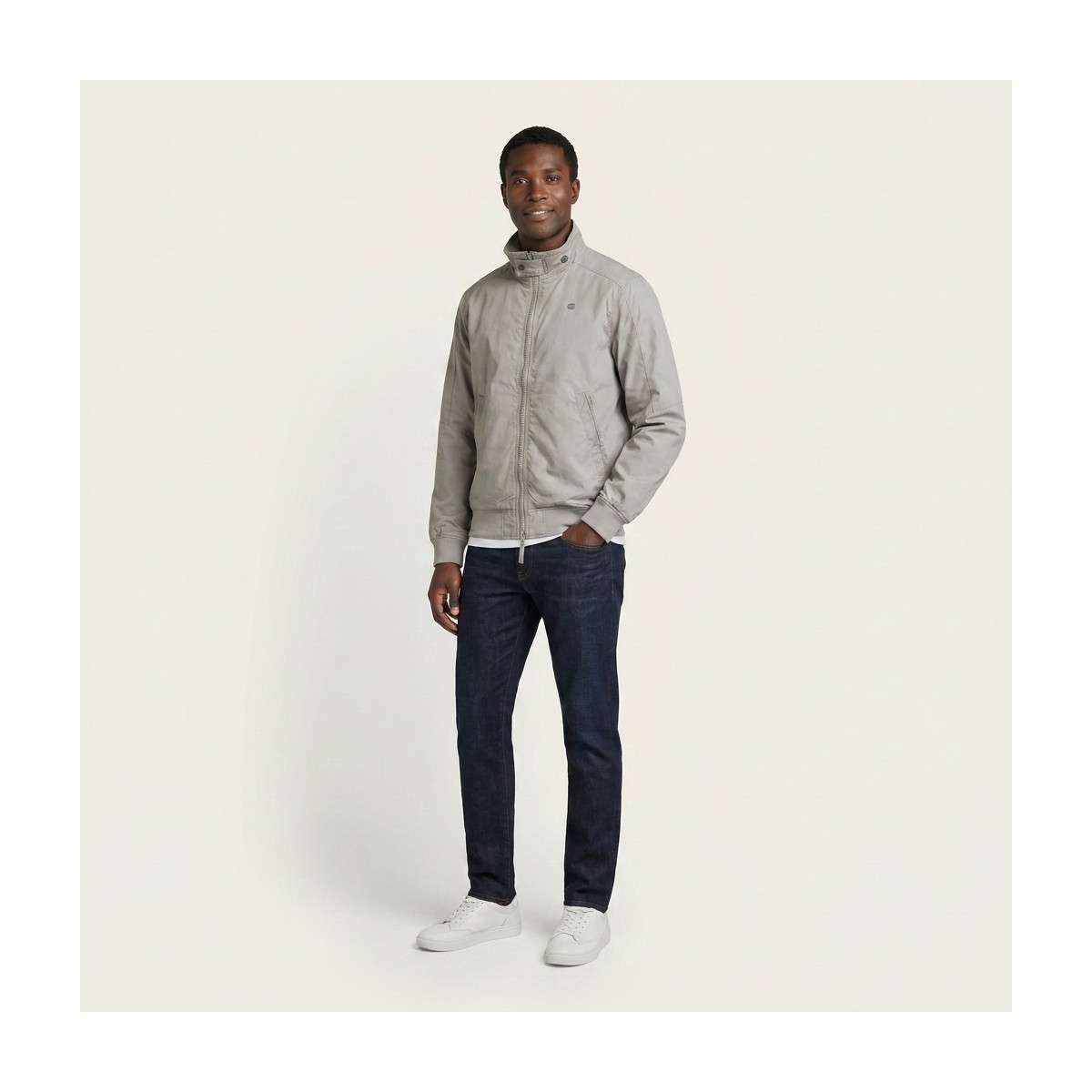 Blousons Blouson droit - D28330-E348 homme gris G-Star RAW Blousons Blouson droit - D28330-E348 homme gris Gris