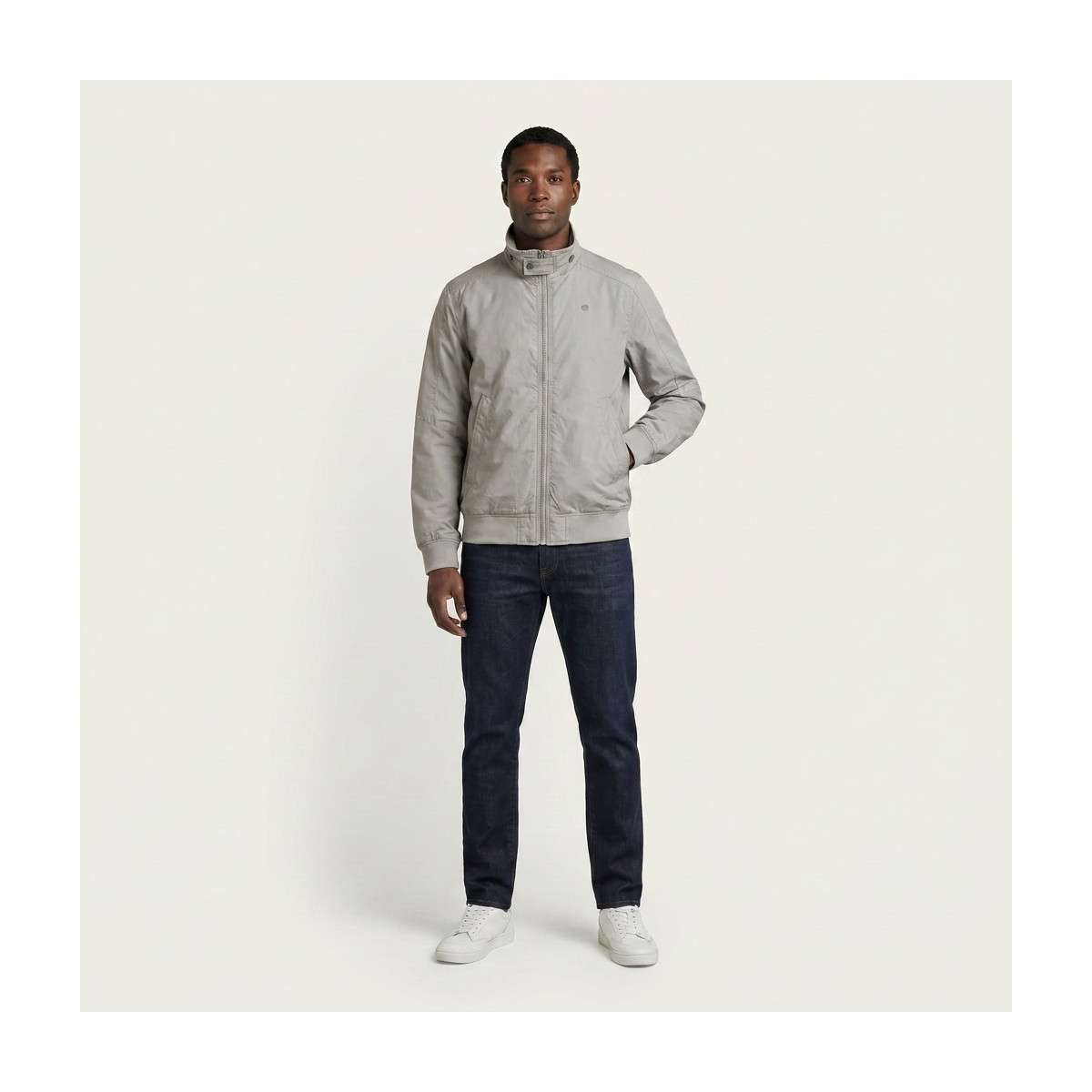 Blousons Blouson droit - D28330-E348 homme gris G-Star RAW Blousons Blouson droit - D28330-E348 homme gris Gris