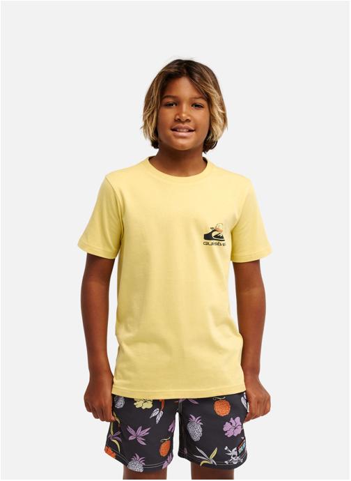 Quiksilver Tee-shirts One Piece Merry garçon jaune
