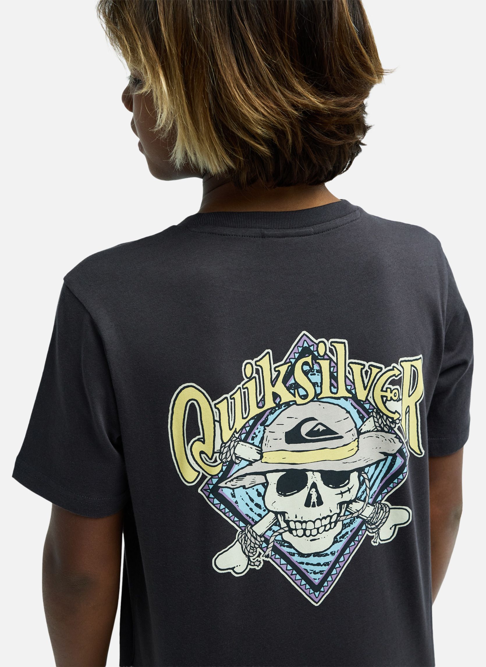 Tee-shirts One Piece Pirates Island garçon noir Quiksilver Tee-shirts One Piece Pirates Island garçon noir Noir
