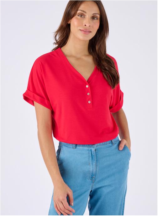 Damart Tee-shirts 81934 femme rose