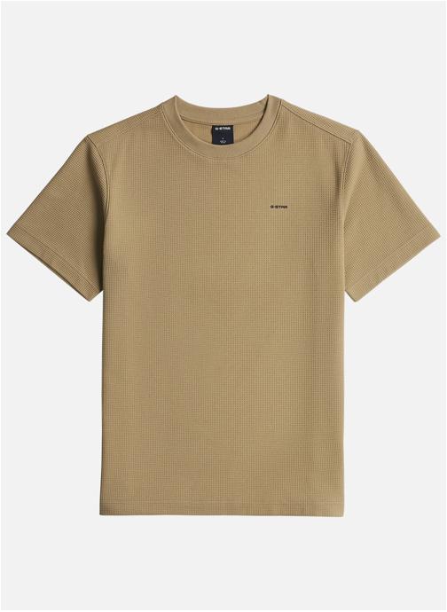 G-Star RAW Tee-shirts T-shirt col rond droit - D28609-E383 homme beige
