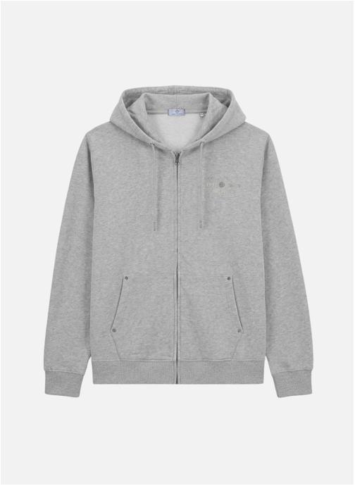 Serge Blanco Sweats à capuche Sweat à capuche homme gris
