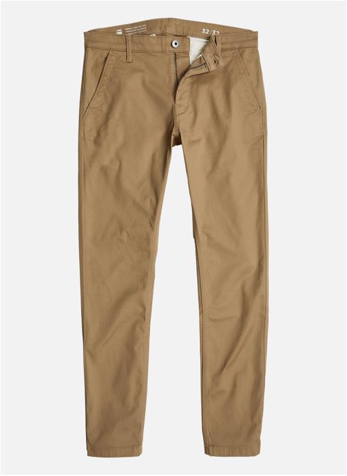 G-Star RAW Pantalons droits Pantalon coton taille intermédiaire skinny - D25179-C105 homme beige