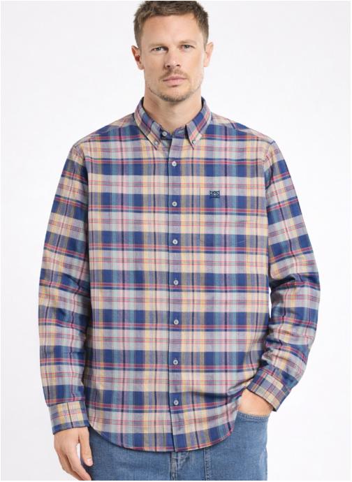 Armor Lux Chemises Chemise 39962 carreaux multicolores homme multicolore