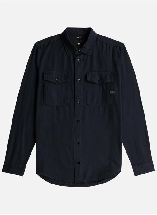 G-Star RAW Chemises Chemise coton slim - D24963-D454 homme bleu