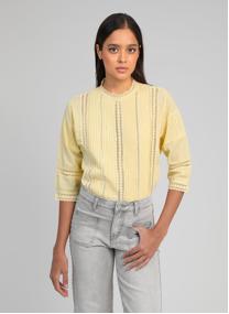 Blouses BLOUSE SAMILOU jaune femme jaune An'ge Blouses BLOUSE SAMILOU jaune femme jaune Jaune
