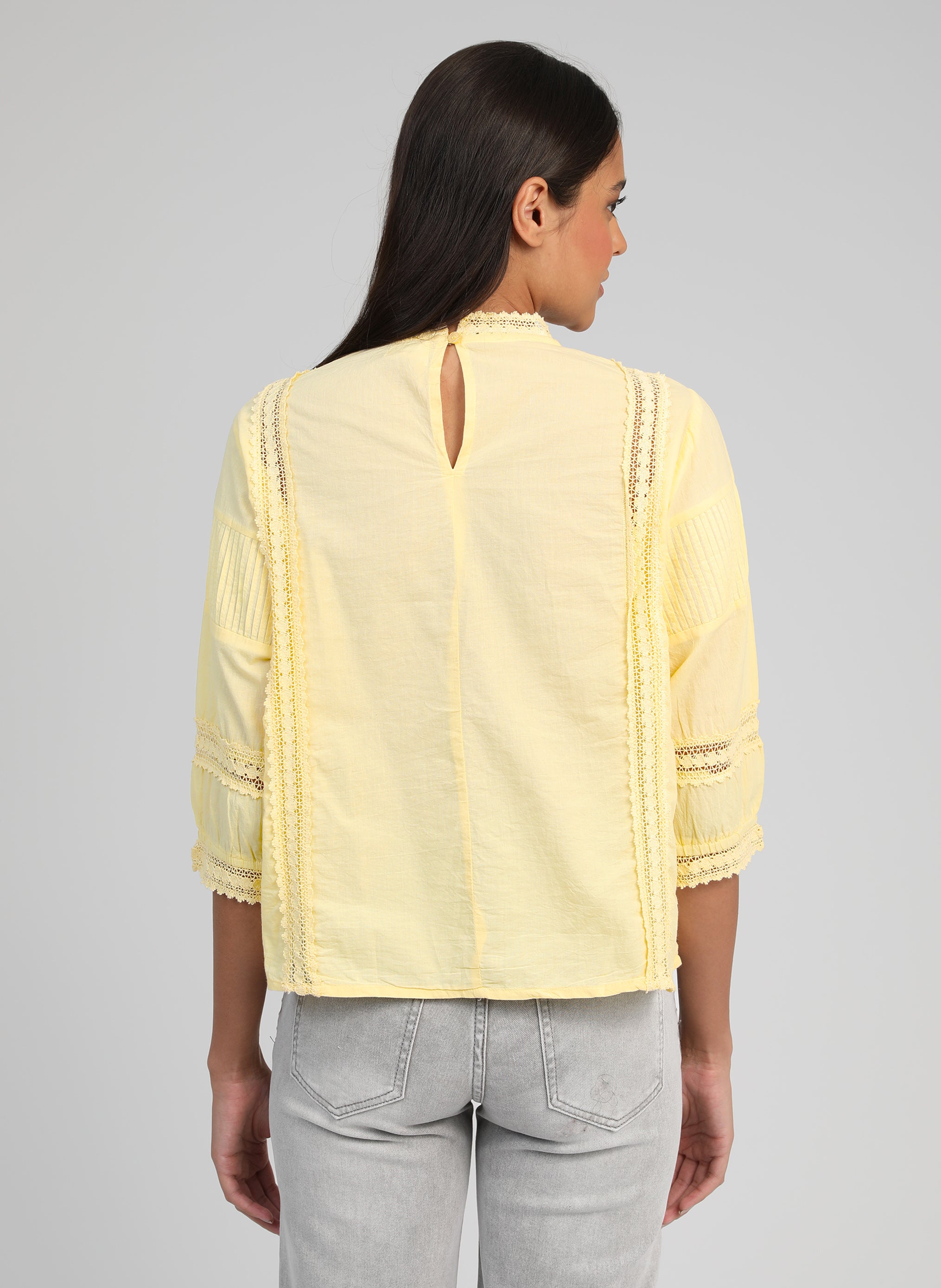 Blouses BLOUSE SAMILOU jaune femme jaune An'ge Blouses BLOUSE SAMILOU jaune femme jaune Jaune