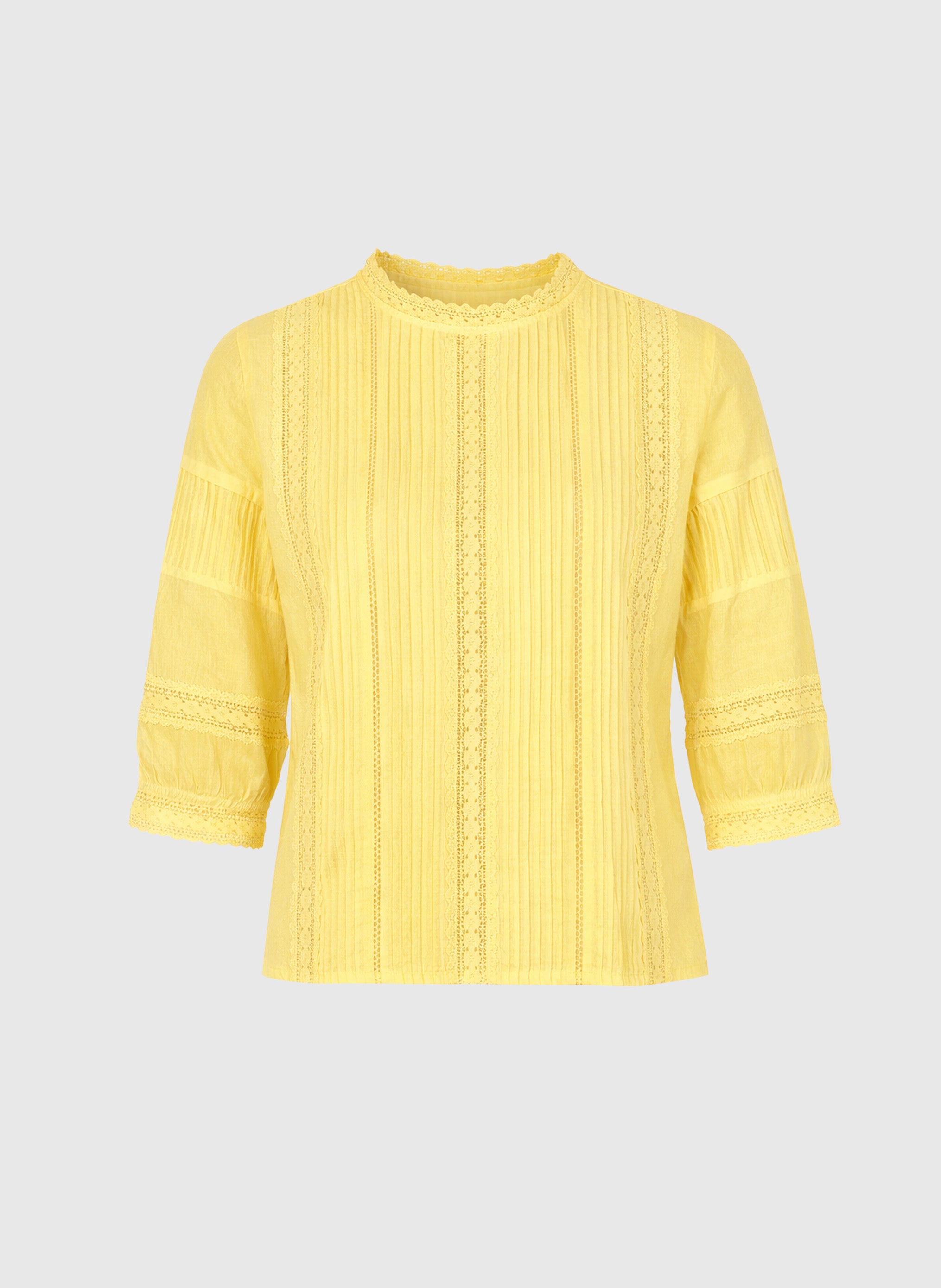 Blouses BLOUSE SAMILOU jaune femme jaune An'ge Blouses BLOUSE SAMILOU jaune femme jaune Jaune