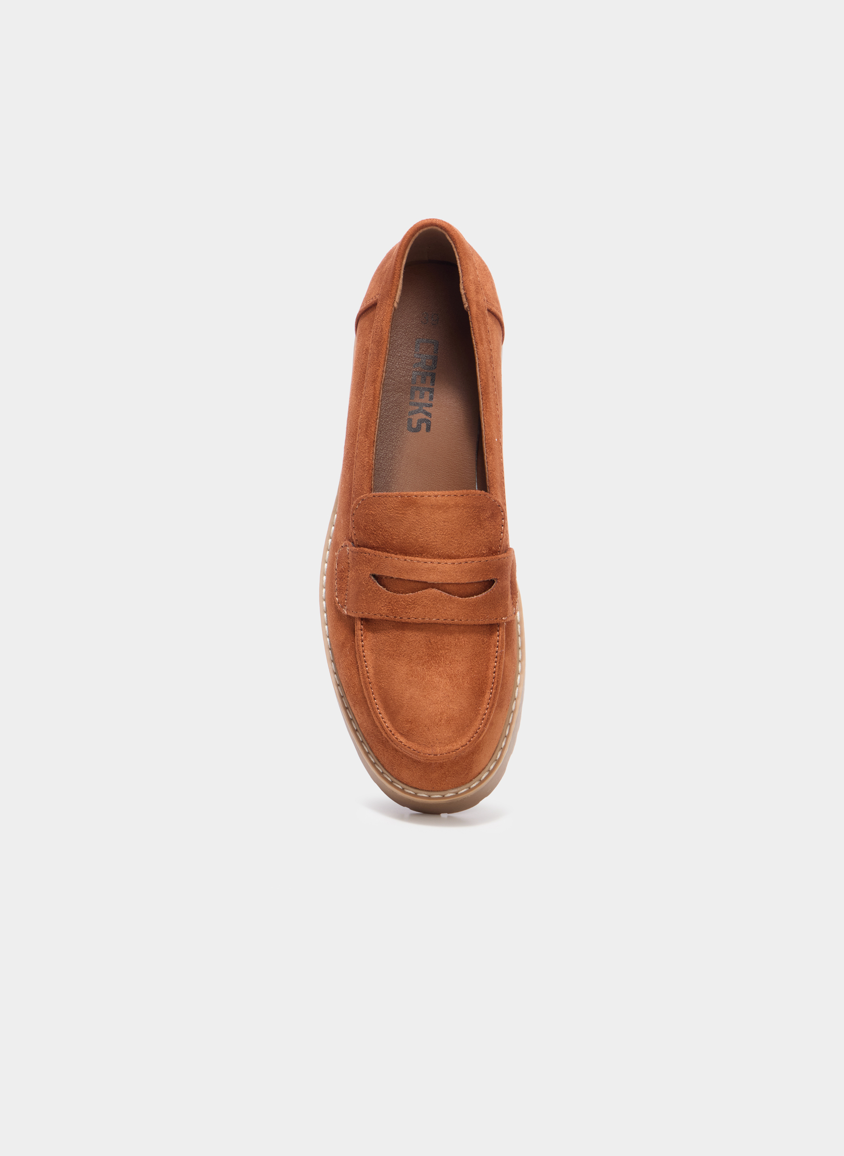 Mocassins MALI_S_F_MOC_2_261 femme marron CREEKS Mocassins MALI_S_F_MOC_2_261 femme marron Marron