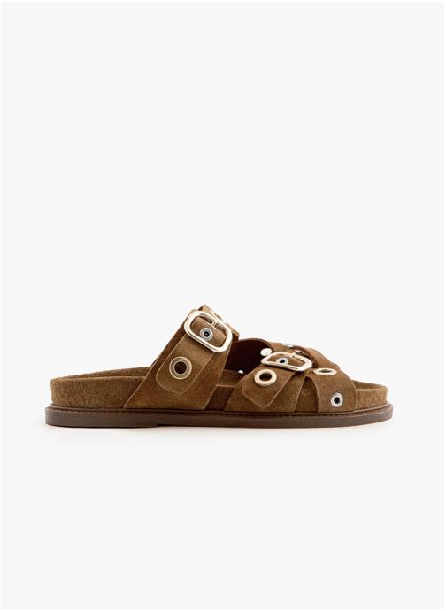 Maison Toufet Sandales Sandale Karine - Camel femme marron