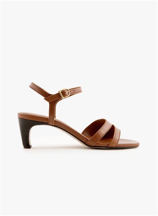 Maison Toufet Sandales Sandale Lenny - Cognac femme marron