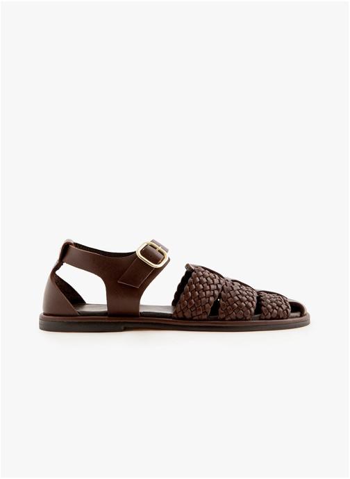 Maison Toufet Sandales Sandale Jenny - Marron femme marron
