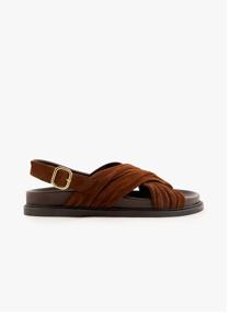 Sandales Sandale Diane - Cognac femme marron