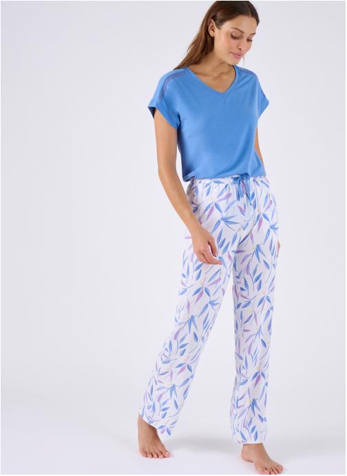 Damart Combinaisons 84883 femme bleu
