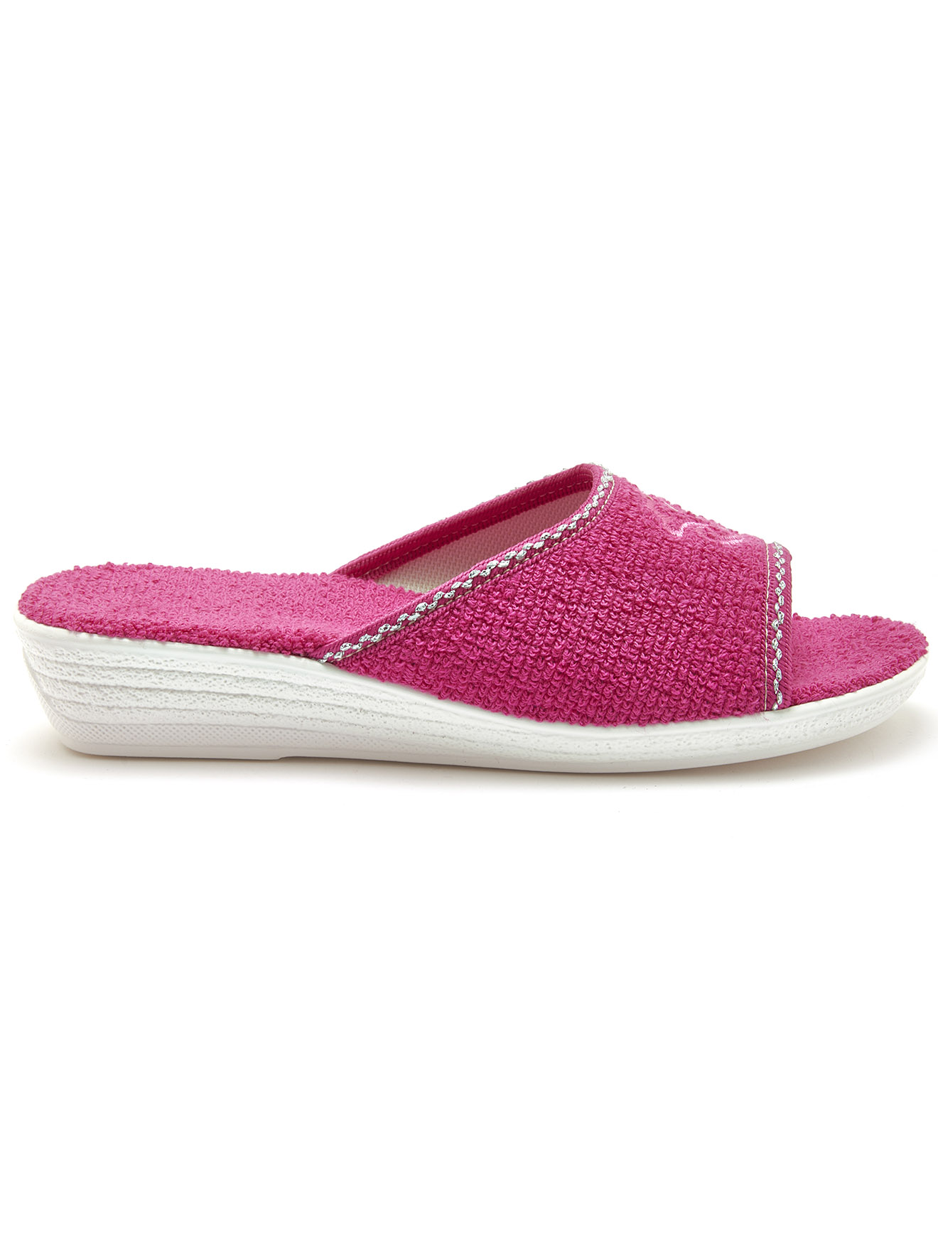 Chaussons MULES femme rose Pediconfort Chaussons MULES femme rose Rose