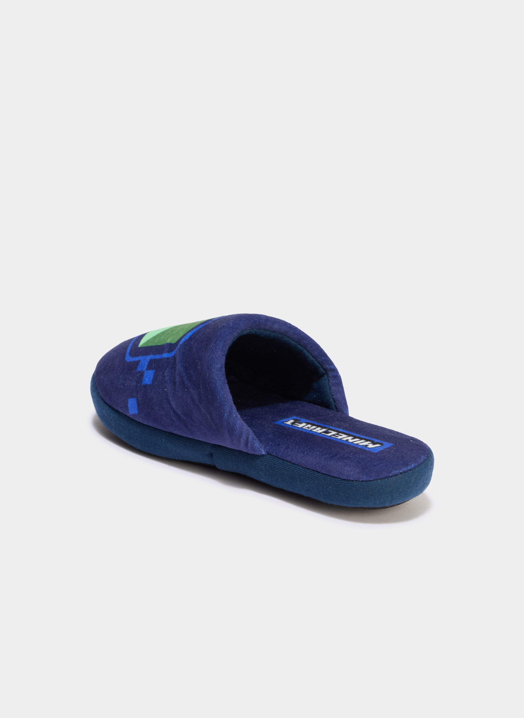 Chaussons MULMINECRAFT_P_JG_OUV_252 garçon bleu Minecraft Chaussons MULMINECRAFT_P_JG_OUV_252 garçon bleu Bleu