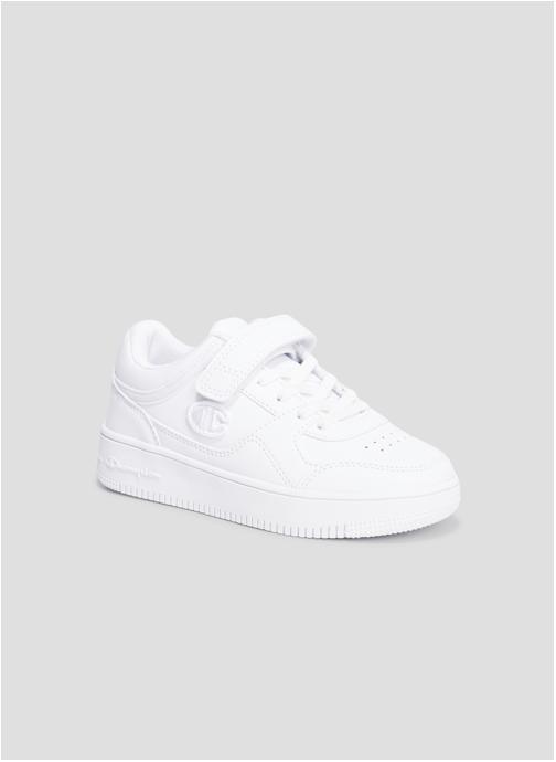 Champion Baskets basses RD18_LOW_S_PG_TB_251 garçon blanc