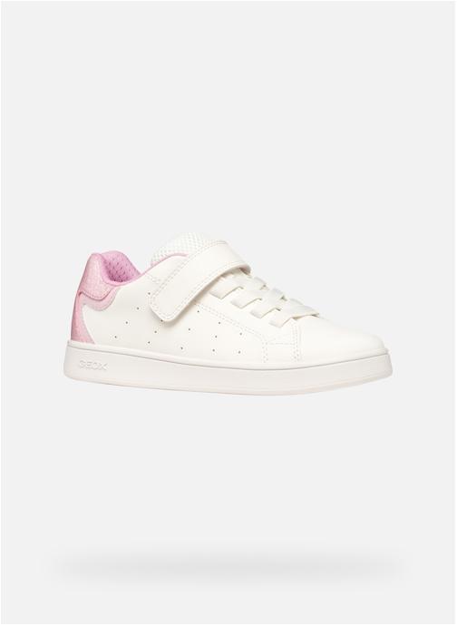 Geox Baskets basses J ECLYPER GIRL fille rose