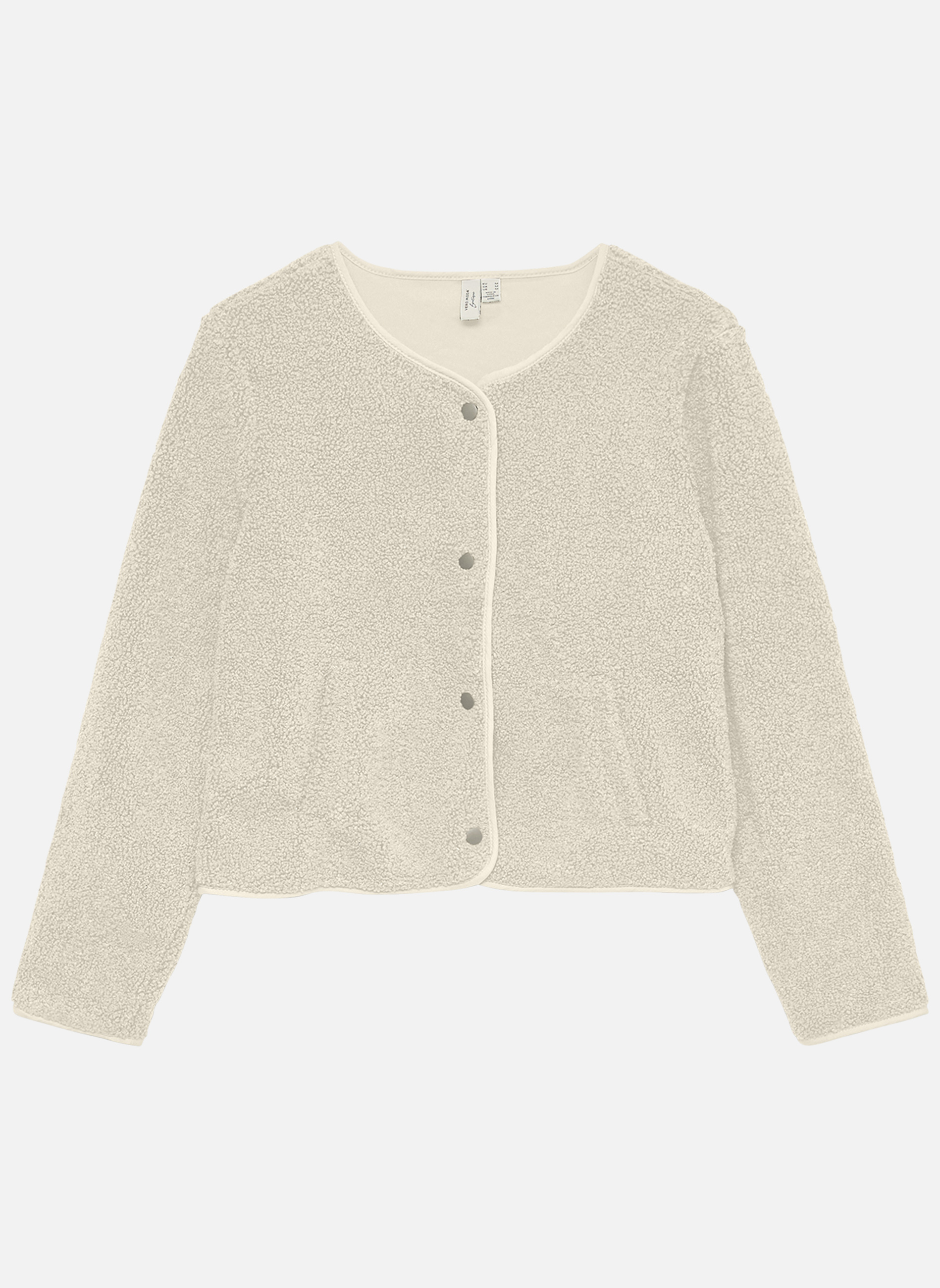 Blousons Veste ajustée - 10344061 femme blanc Vero Moda Blousons Veste ajustée - 10344061 femme blanc Blanc
